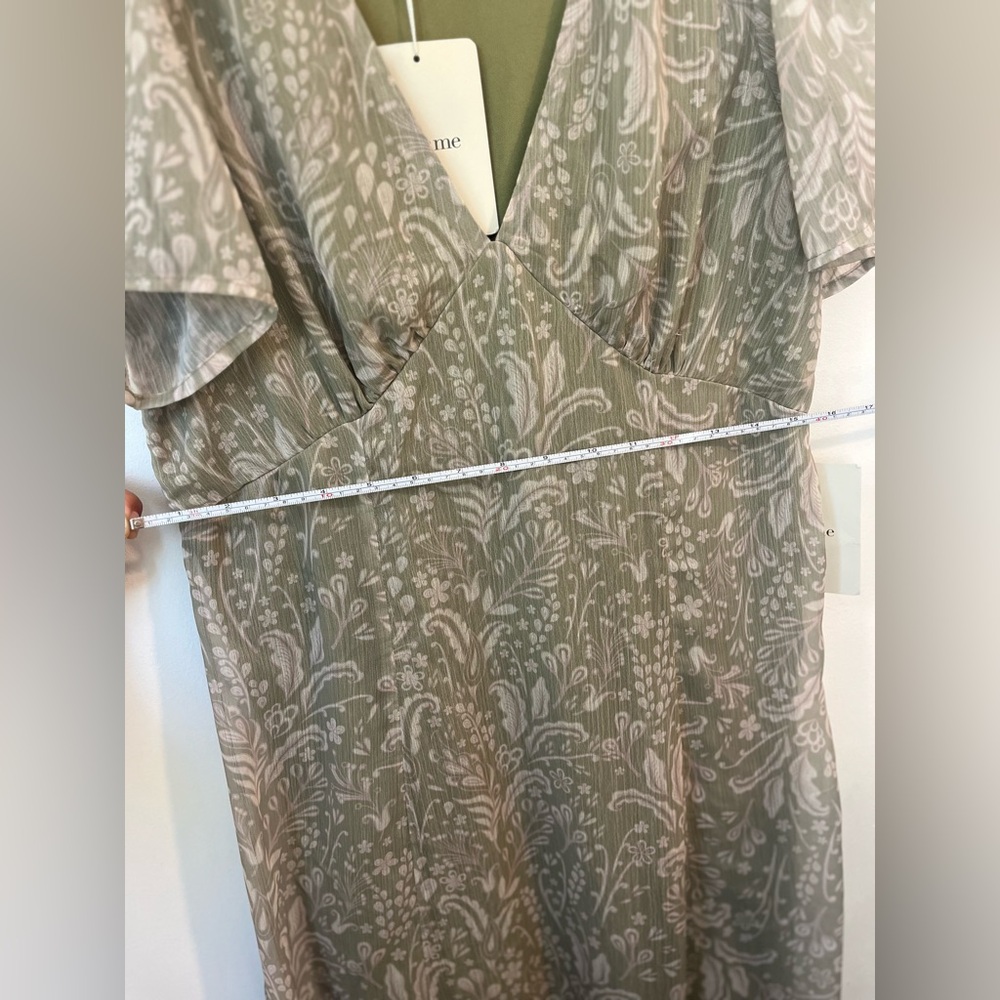 NWT Bohme Green Kasen Maxi Dress Size M - Picture 13 of 16